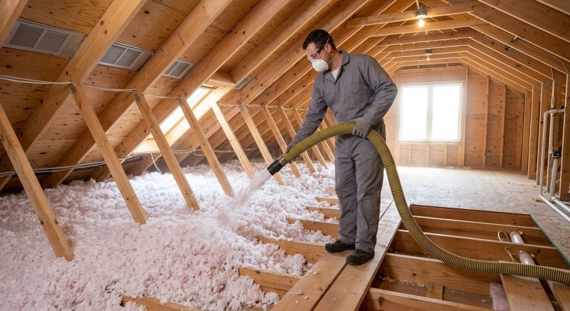 Attic Insulation Installation in Bastrop, TX
