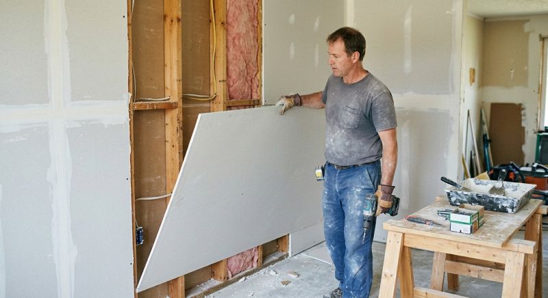 Bathroom Drywall Replacement in Conroe, TX