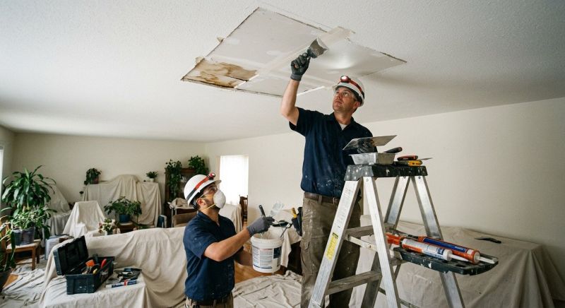 Bedroom Ceiling Repair in Conroe, TX