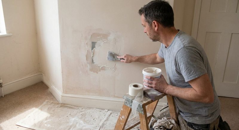 Bedroom Wall Repair in Olathe, KS
