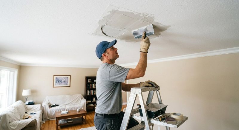 Ceiling Crack Repair in Olathe, KS