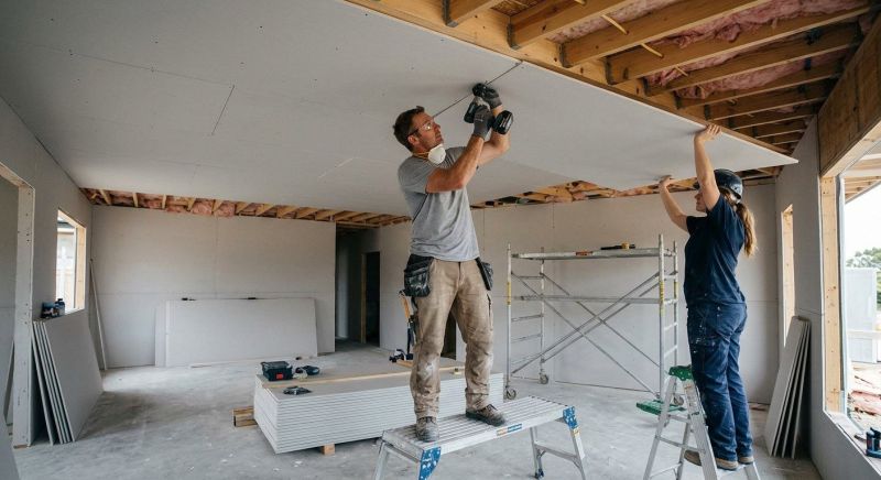 Ceiling Drywall Replacement in Denver County, CO