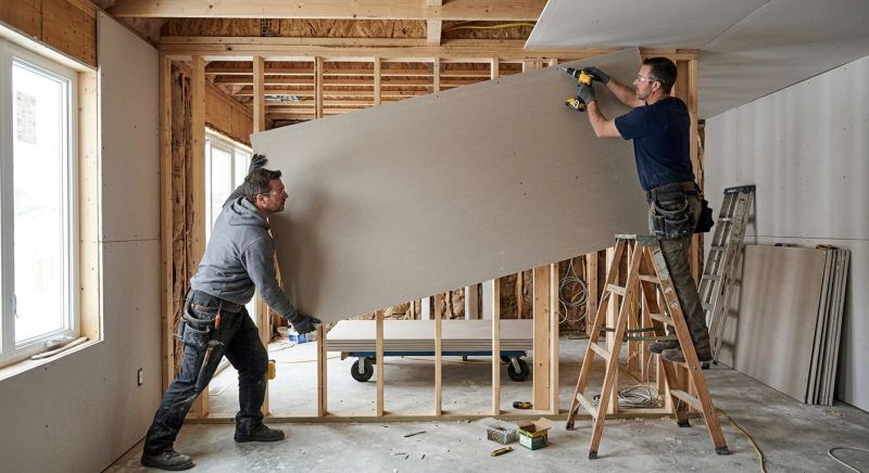 House Drywall Installation in Kansas City, MO
