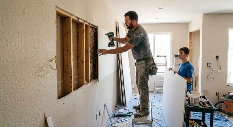 Kitchen Drywall Installation in Kansas City, KS
