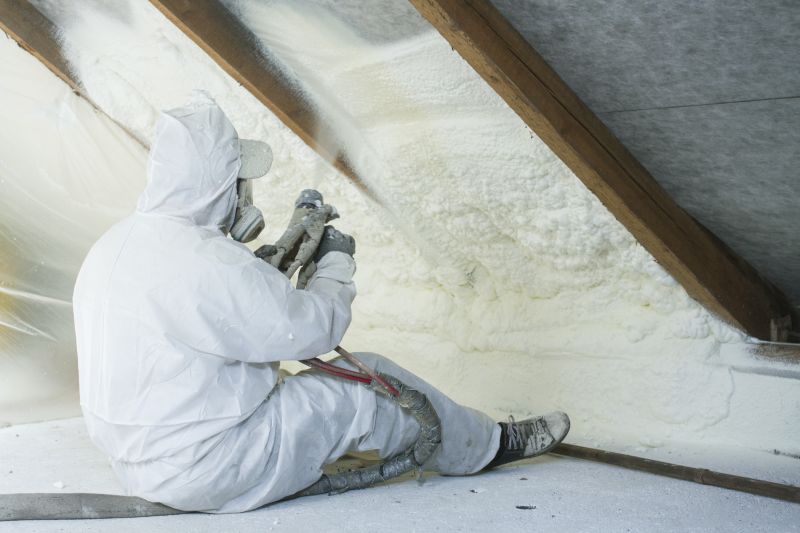 Wool Insulation in Attic Space